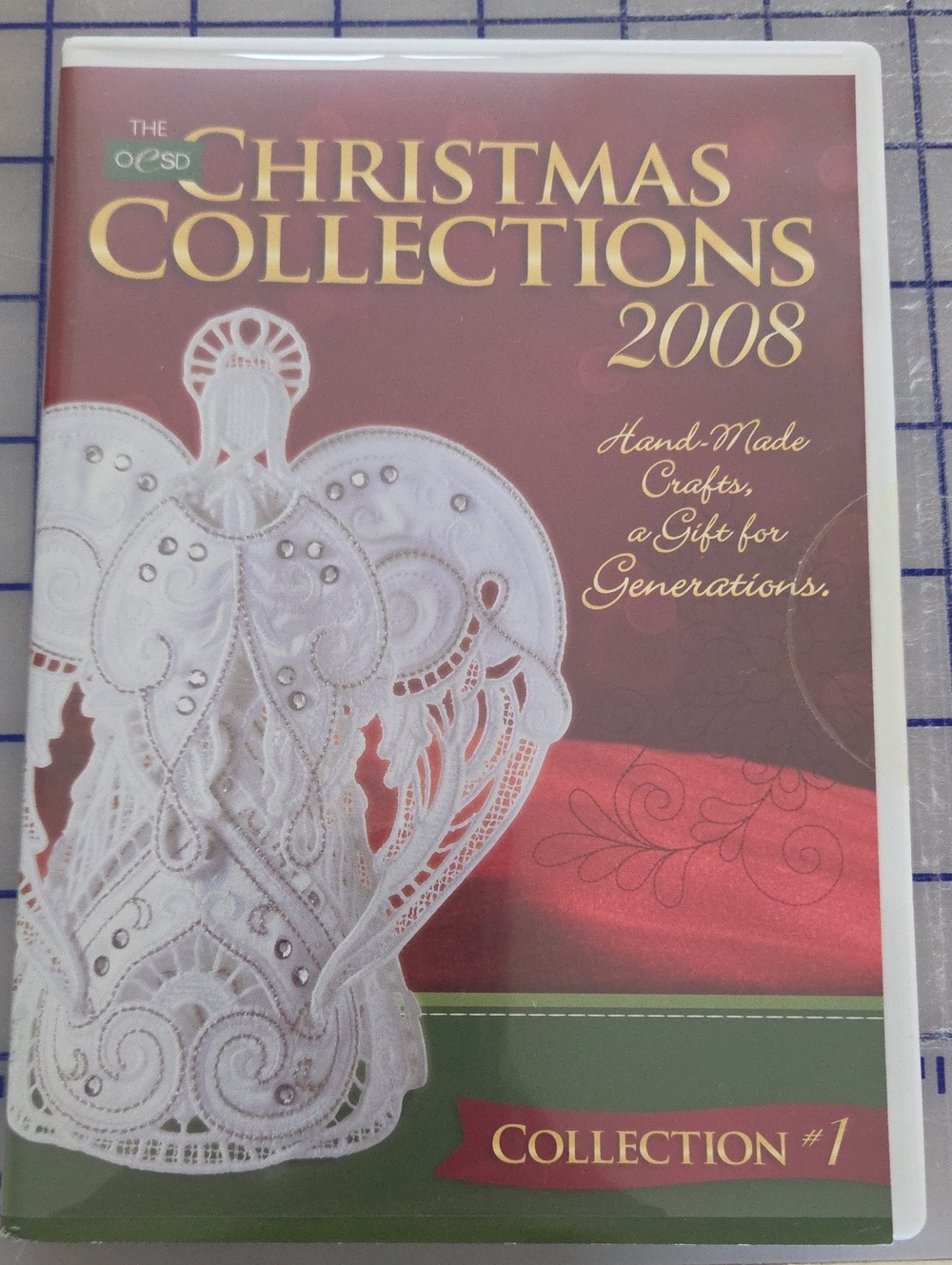 Christmas Collections 2008 Holiday DVD - White Decorative Angel